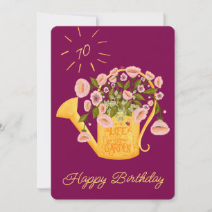 Festiva La vida es mejor en la tarjeta personalizada de ja