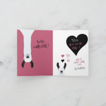 ¿Lana Cuta Eres Mía? Llama Amor + Tarjeta de San V