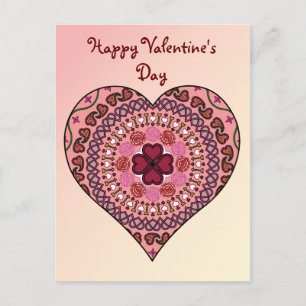 Festiva Las capas de la postal del corazón