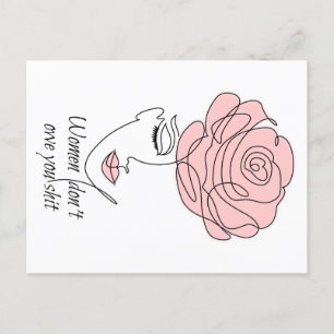 Festiva Las mujeres no te deben la postal