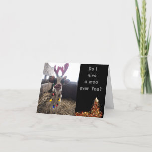 FESTIVA LE DARÉ UN MOO PARA LA TARJETA DE FESTIVIDAD DE LO