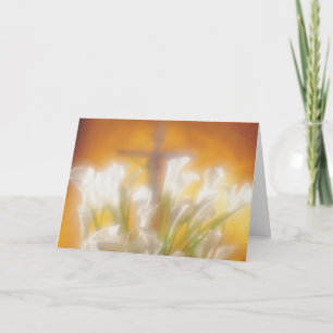 Festiva Leyes de Pascua y tarjeta cruzada