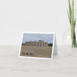 Festiva Llévame Ahí Tarjeta plegable Stonehenge