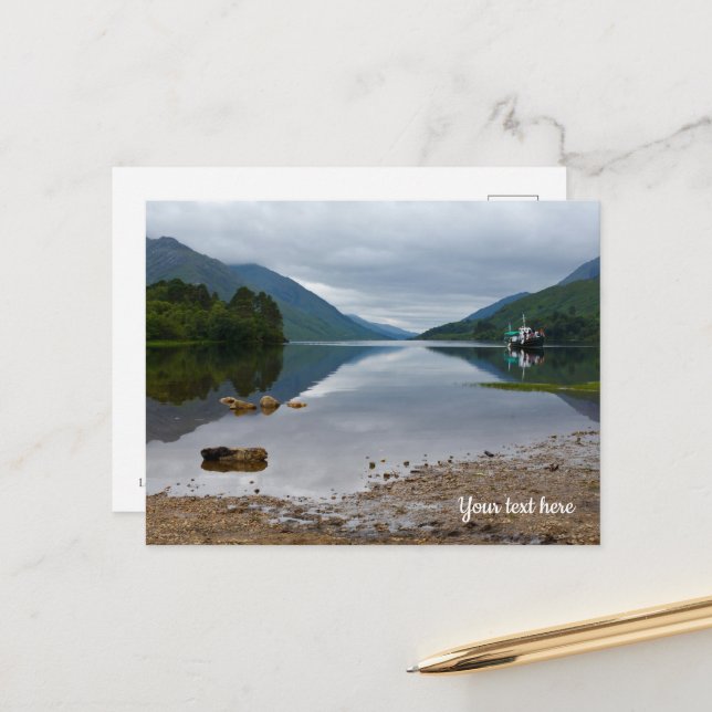 Festiva Loch Shiel, postal de Escocia (Anverso/Reverso In Situ)