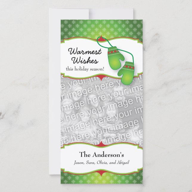 Festiva Los deseos más calientes con la tarjeta de la foto (Anverso)