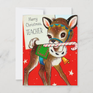 Festiva Los Navidades del profesor educado agregan tarjeta