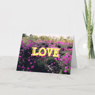 Festiva LOVE - Tarjeta St. El día de San Valentín
