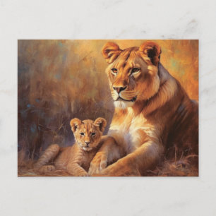 Festiva Madre León y su postal de cachorro