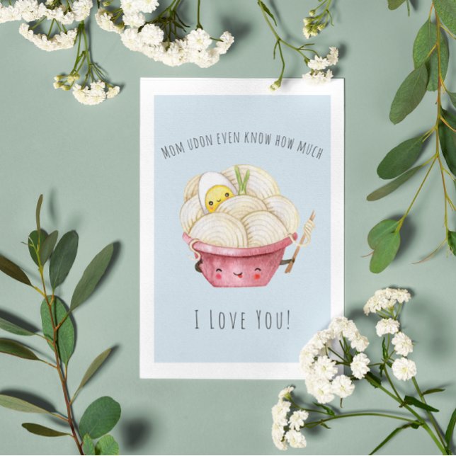 Festiva Mamá Udon | Tarjeta para mamá (Subido por el creador)