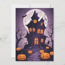 Mansión Espantosa – Tarjeta de Regalo de Halloween