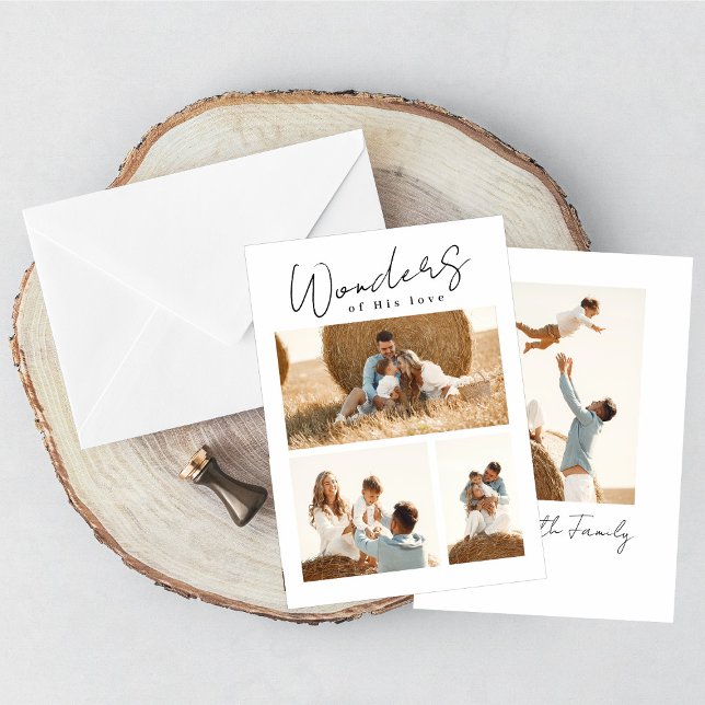 Festiva Maravillas de su tarjeta de foto de doble cara de  (Subido por el creador)