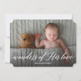 Festiva Maravillas de su tarjeta de fotos de vacaciones de