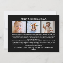 Festiva Maravillas de sus Navidades de amor Tarjeta 4 foto
