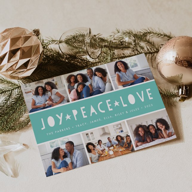 Festiva Mareas brillantes | Tarjeta de Collage de fotos de (Subido por el creador)