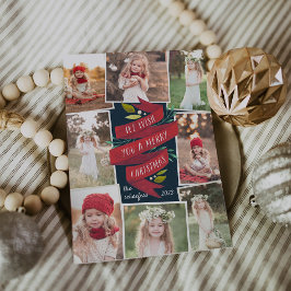 Festiva Mareas festivas | Tarjeta de Collage de fotos de v