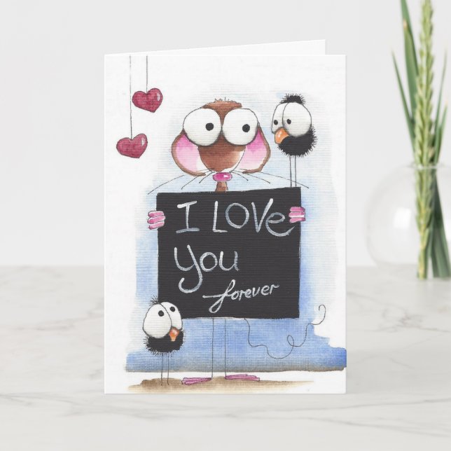 Festiva Me encanta tu tarjeta (Anverso)