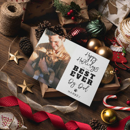 Festiva Mejor papá de perro de todos los tiempos | Tarjeta