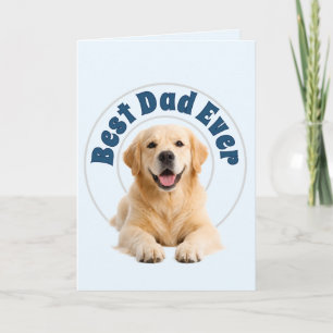Festiva Mejor Papá del Mundo Tarjeta del Día del Padre