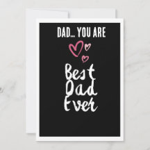 Mejor Tarjeta de Deseo de Papá Nunca Hohiday