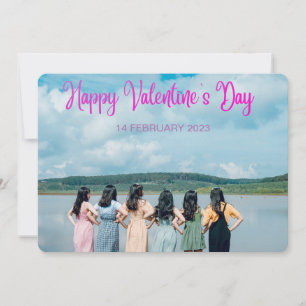 Festiva Mejor tarjeta de San Valentín feliz