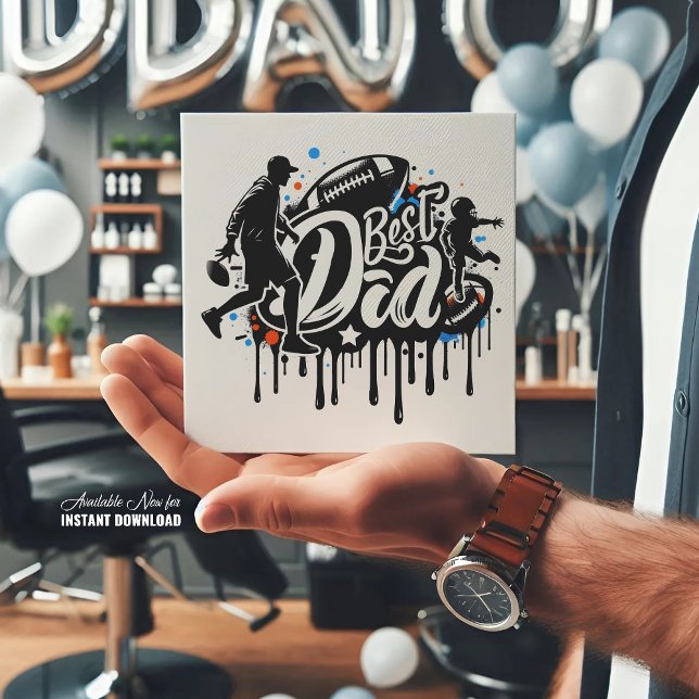 Festiva Mejor tarjeta de vacaciones de graffiti de fútbol  (Subido por el creador)