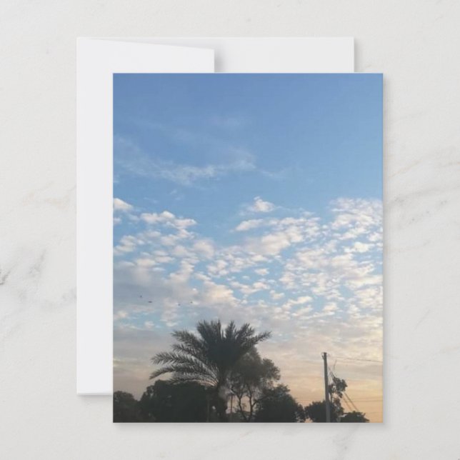 Festiva Mejor tarjeta plana de vacaciones (Anverso)