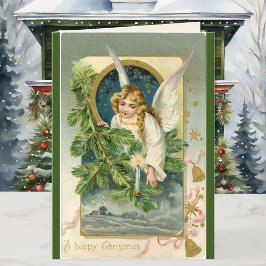 Festiva Mensaje de texto de la tarjeta de felicitación Vin