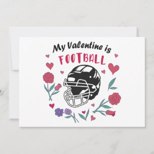 Festiva Mi tarjeta de presentación de San Valentín es fútb