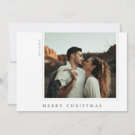 Festiva Minimalista Marco sencillo y moderno Tarjeta de va