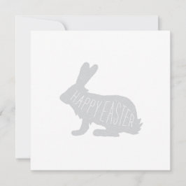 Festiva Moderna tarjeta conyugal de Pascua - Gris | Semana