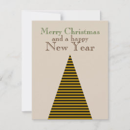 Festiva Moderna tarjeta de vacaciones de negocios simple M