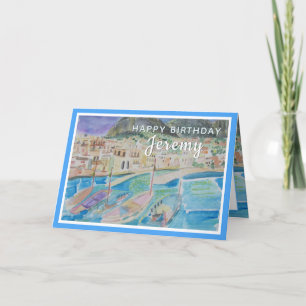 Festiva Nacimiento Nombre Personalizado de la Tarjeta Nava