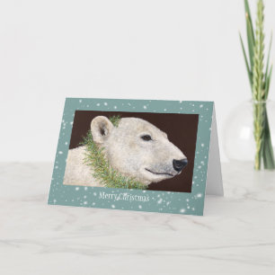 Festiva Nadia, la tarjeta de Navidades del oso polar