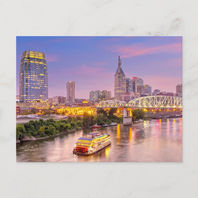 Festiva Nashville, postal de Tennesee (Anverso)