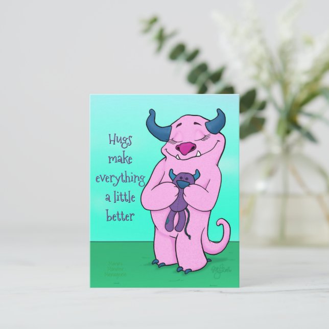 Festiva Natalie, tarjeta de ornamento de papel (Anverso de pie)