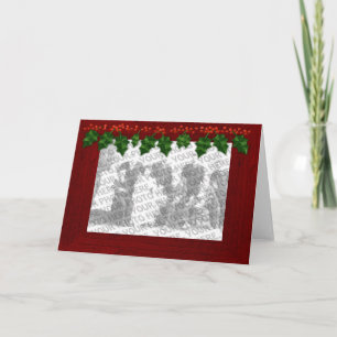 Festiva Navidades añaden su tarjeta de Personalizable de f