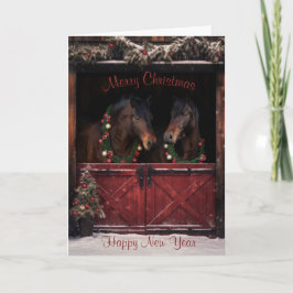 Festiva Navidades con tarjeta de "Navidades canadienses"