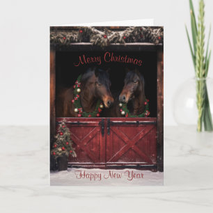 Festiva Navidades con tarjeta de "Navidades canadienses"