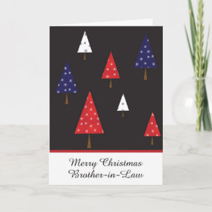 Festiva Navidades de derecho del hermano tarjeta de felici
