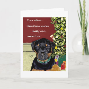 Festiva Navidades Deseos tarjeta con texto interno