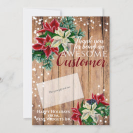 Festiva Navidades: Gracias al titular de la tarjeta de reg