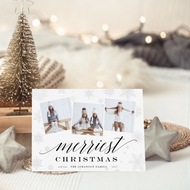 Festiva Navidades más valientes | Tarjeta de Collage de fo (Subido por el creador)