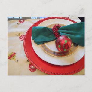 Festiva Navidades Open House postal