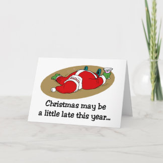Festiva Navidades puede ser tarjeta de retraso