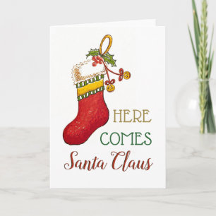 Festiva Navidades Reservar tarjeta de felicitación