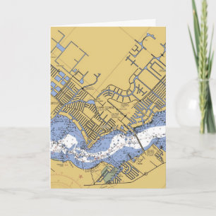 Festiva Navidades Tarjeta carta de la tabla de navegación 