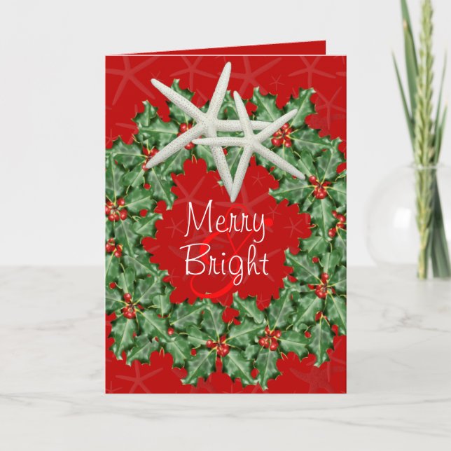 Festiva Navidades tropicales roban tarjeta de saludo (Anverso)