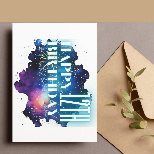 Festiva Niño más frío en la tarjeta de cumpleaños de galax (Subido por el creador)