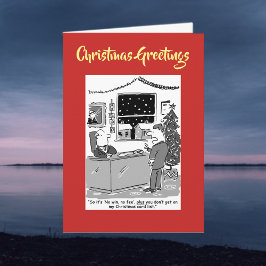 Festiva No ganar tarjeta de Navidades legales de pago con 