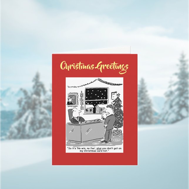 Festiva No ganar tarjeta de Navidades legales de pago con  (Subido por el creador)